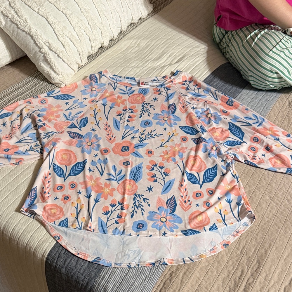 Floral Print Women's Blouse